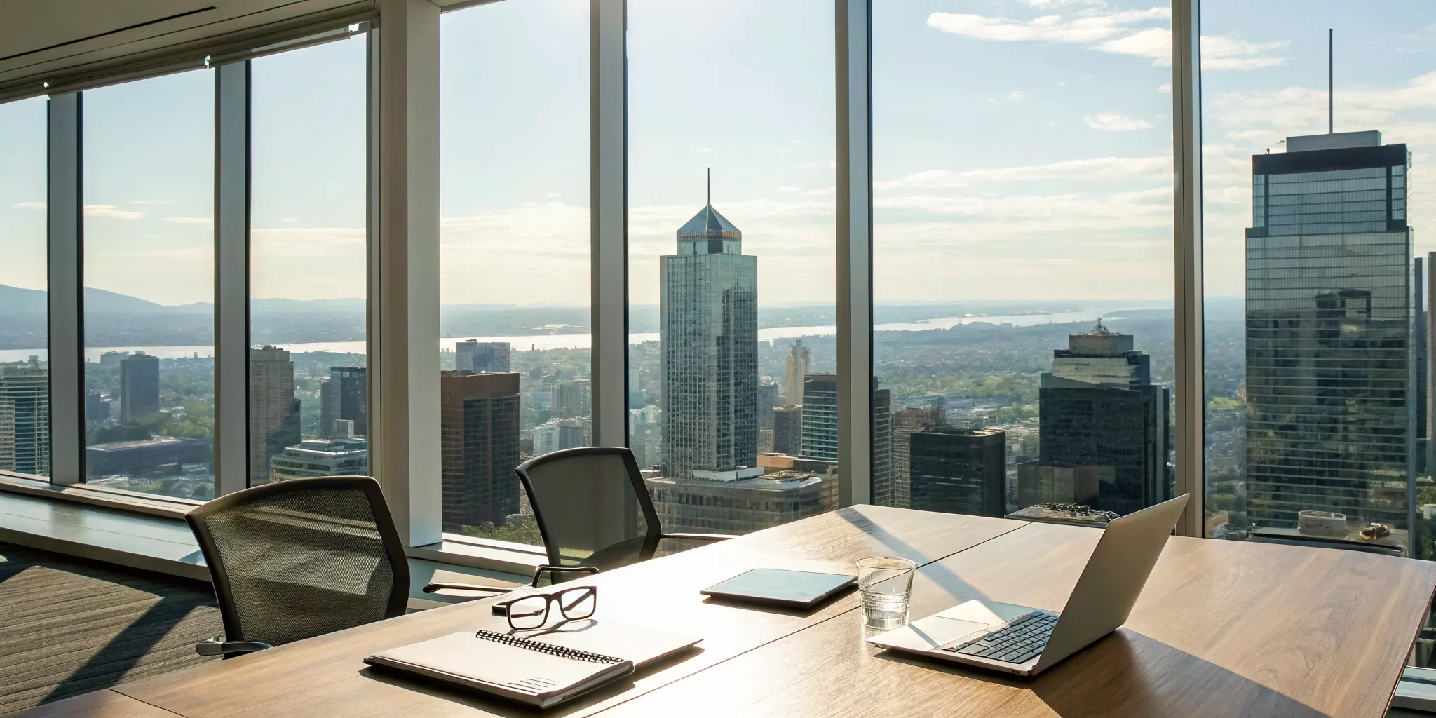Modern office for one of the best property management companies in Montreal.